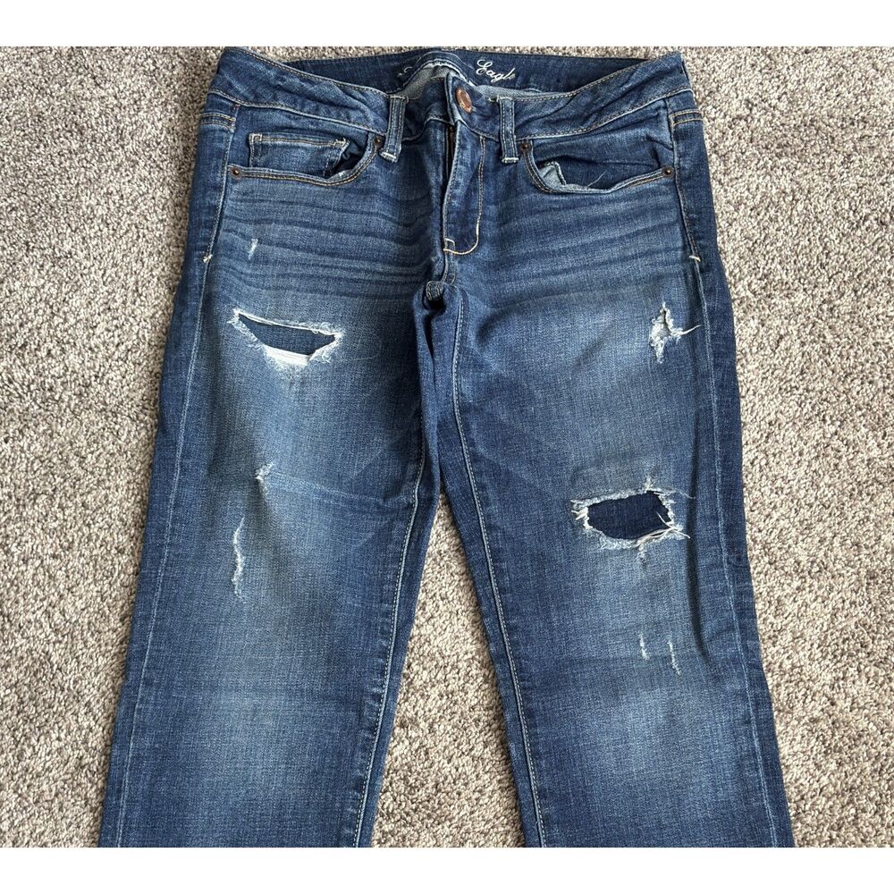 America Eagle Outfitters Super Stretch Denim Skinny Jeans Ladies Size 6